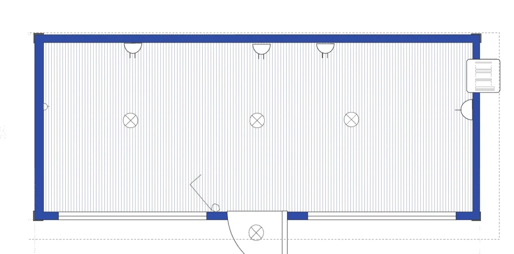Plano Sala de Ventas P.L 2.5x6